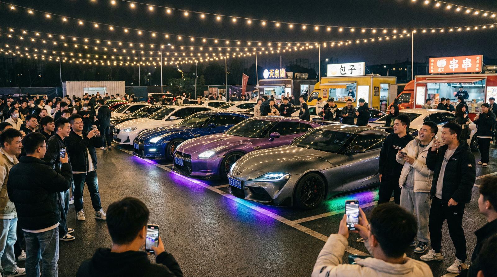 午夜大片修车社区车友聚会活动